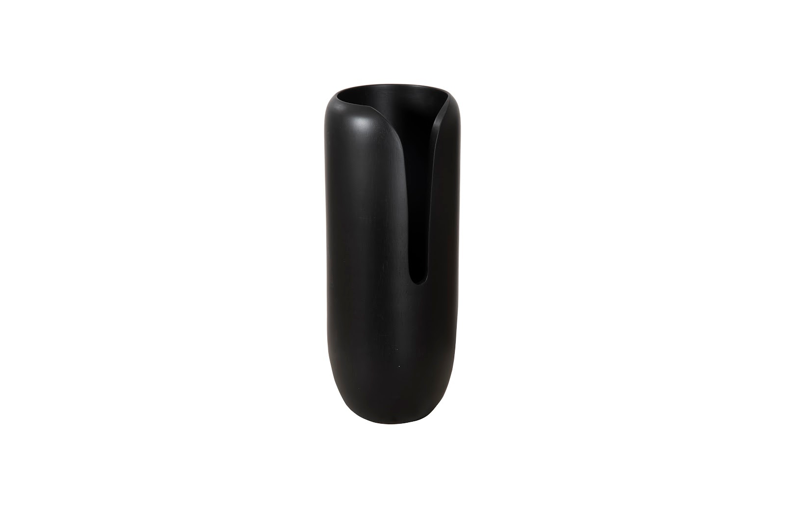 Phillips Collection Interval Wood Vase, Black, Medium TH107163