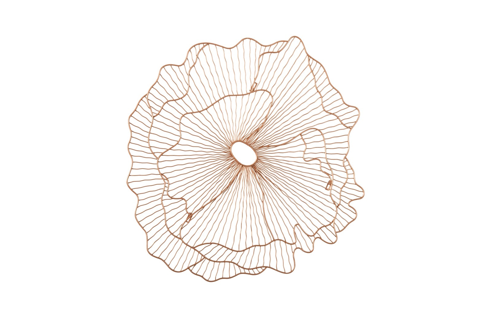 Phillips Collection Poppy Flower Wall Art, Copper, SM TH108863