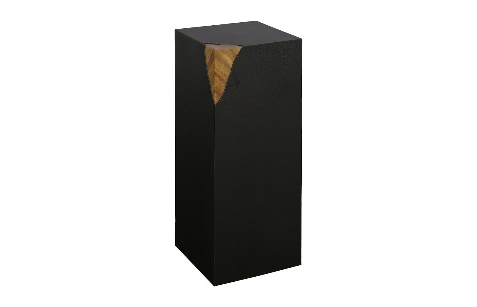Phillips Collection Cornered Pedestal, Natural, Iron TH110315
