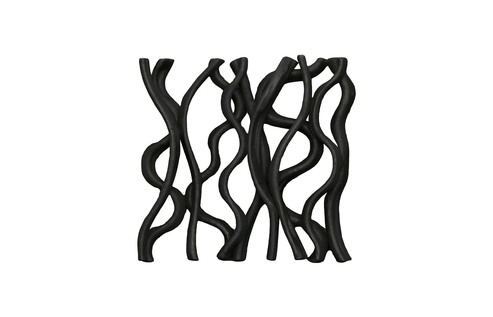 Phillips Collection Vine Wall Tile, Black TH112230
