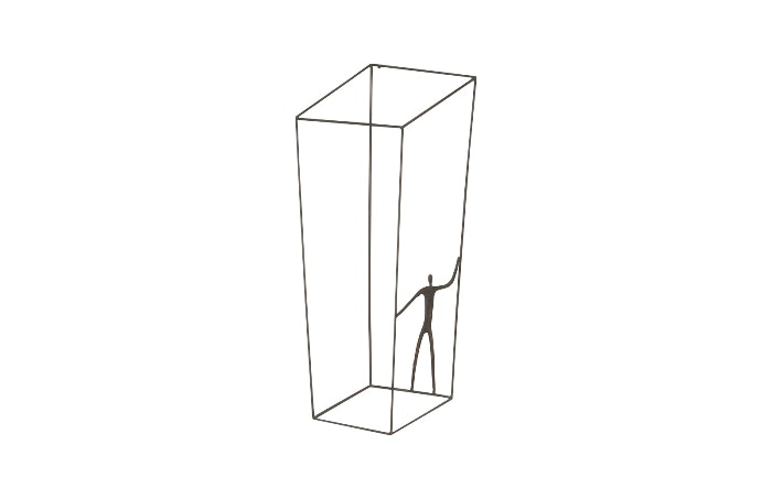 Phillips Collection Perspective Wall Art Rectangular, Standing Right TH97098