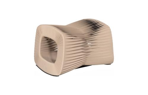 Phillips Collection Seat Belt Ottoman TH99983