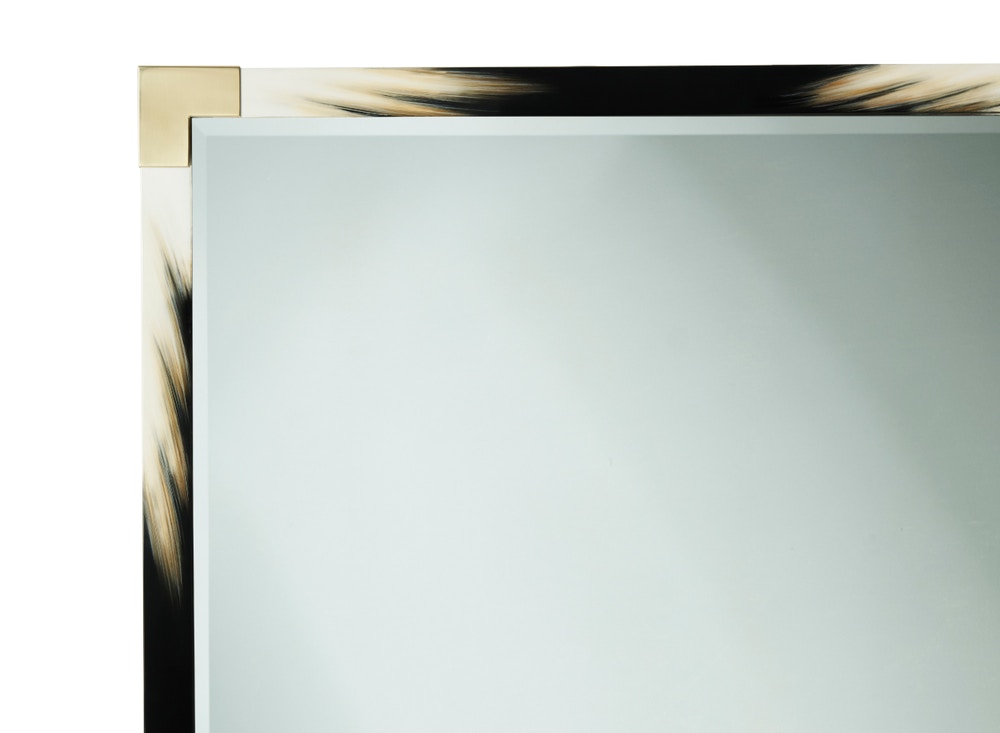 【希少】THEODORE ALEXANDER 壁掛け　ミラー　イギリス最高級 THEODORE ALEXANDER The Radiant Eglomise Wall Mirror | Grandview
