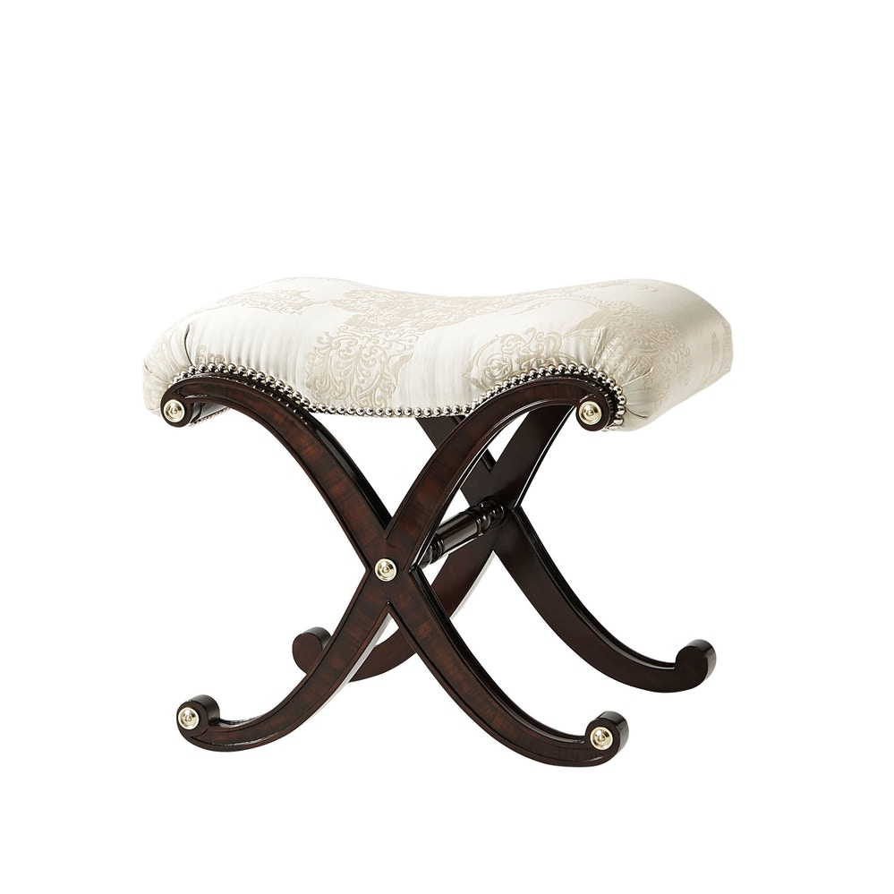 Theodore Alexander Furniture 4400226FML.3ACX Dining Room Marshall Stool