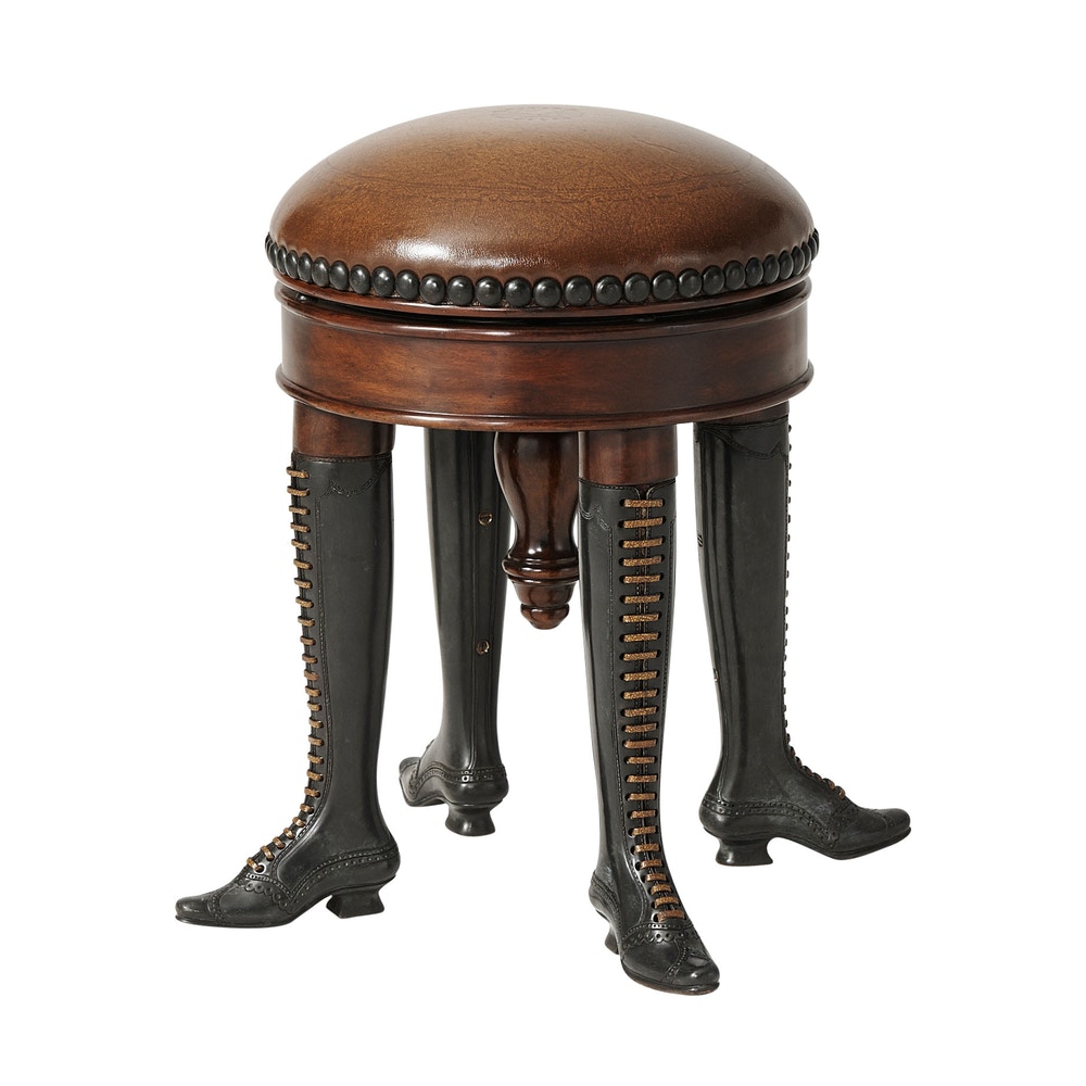 Theodore Alexander Furniture 4421001.2AAJ Dining Room Curious Stool
