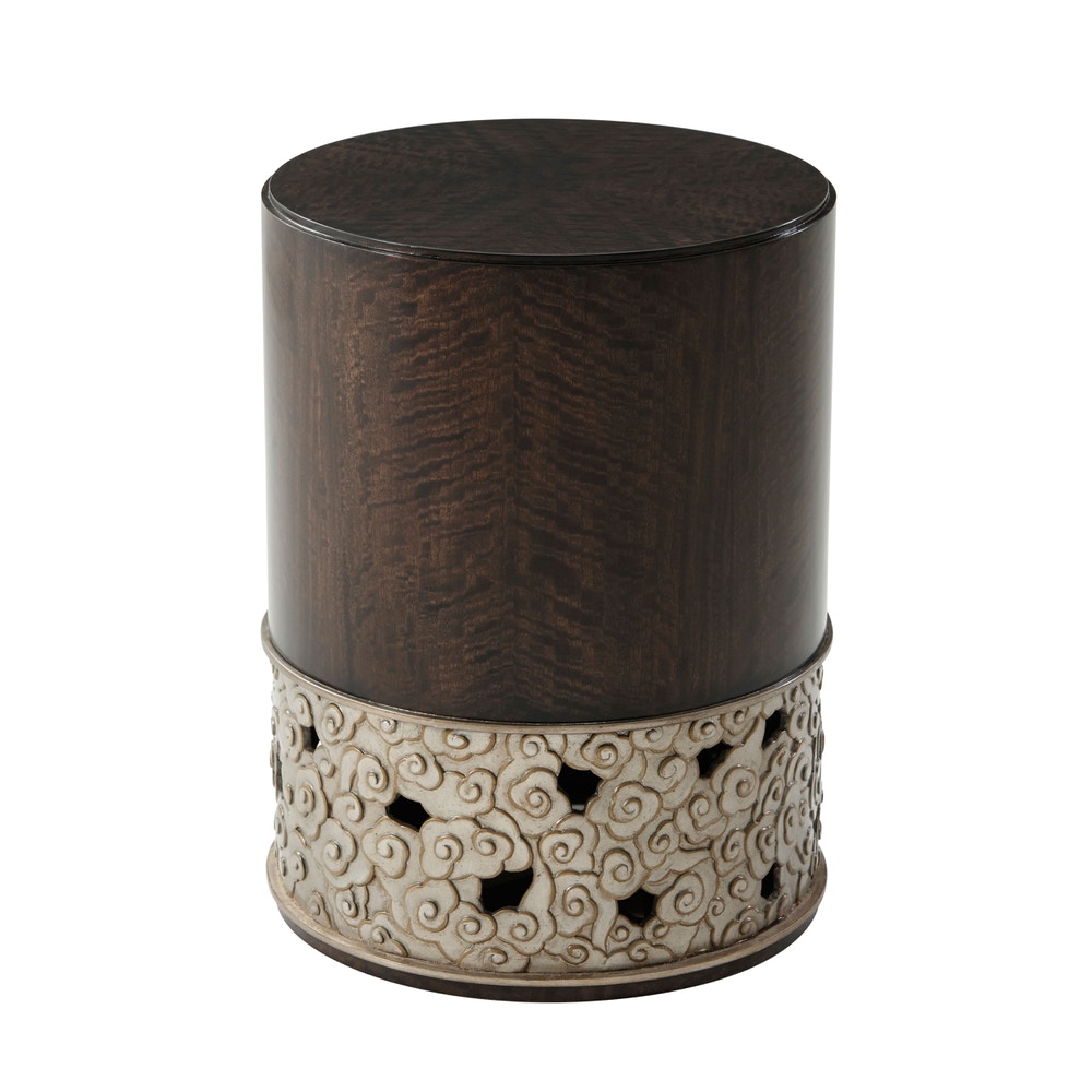 Theodore Alexander Furniture AC50048 Living Room Camille Side Table