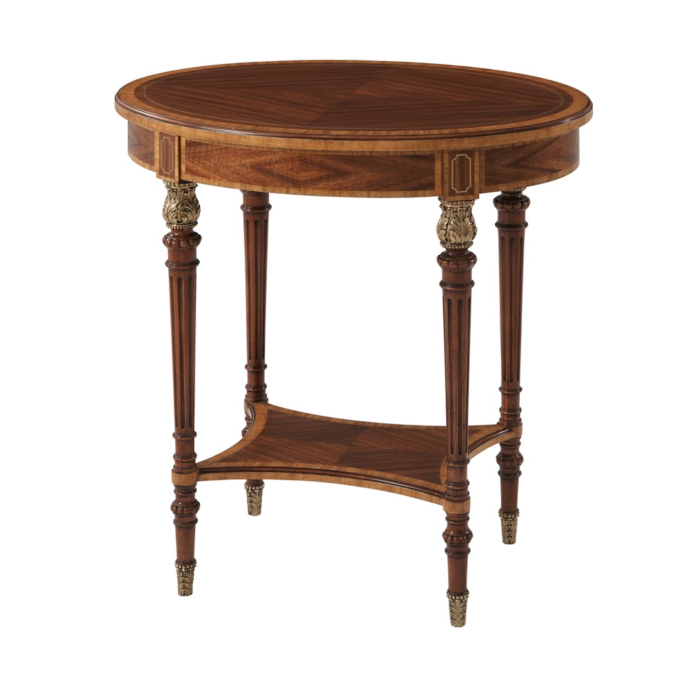 Theodore Alexander Furniture SC50013 Living Room Aleron Side Table