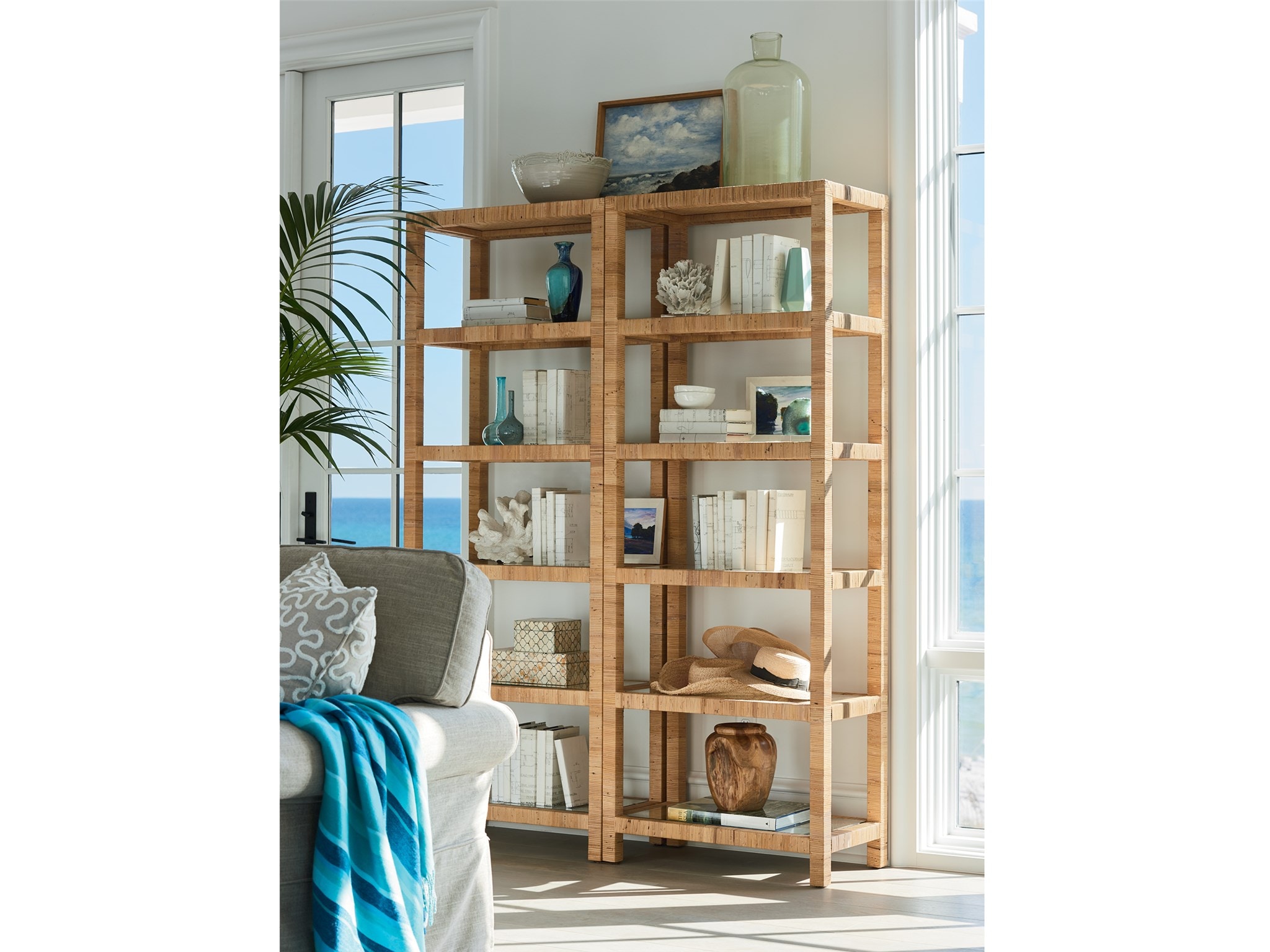 Coastal Living by Universal 833851 Living Room Long Key Etagere