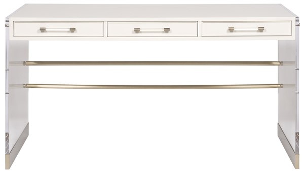 Vanguard HH05 Home Office Berkley Desk with Acrylic & Metal Base