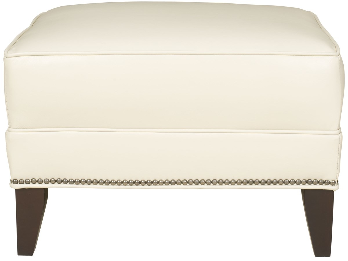 Vanguard Liz Leather Ottoman L368-OT