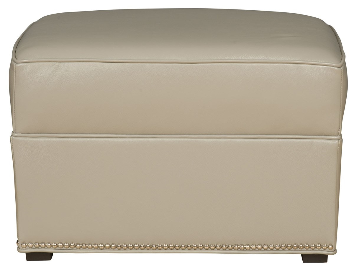 Vanguard Liz Leather Ottoman L368B-OT