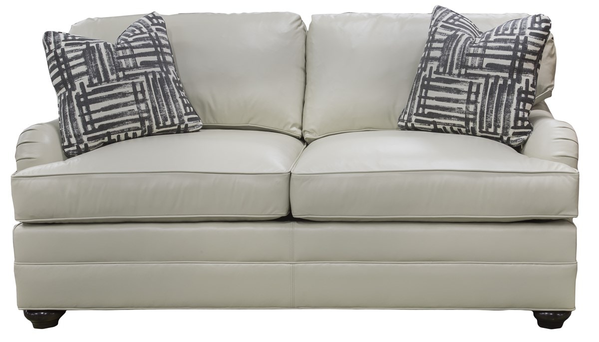 Vanguard East Lake Leather Mid Sofa L603-MS