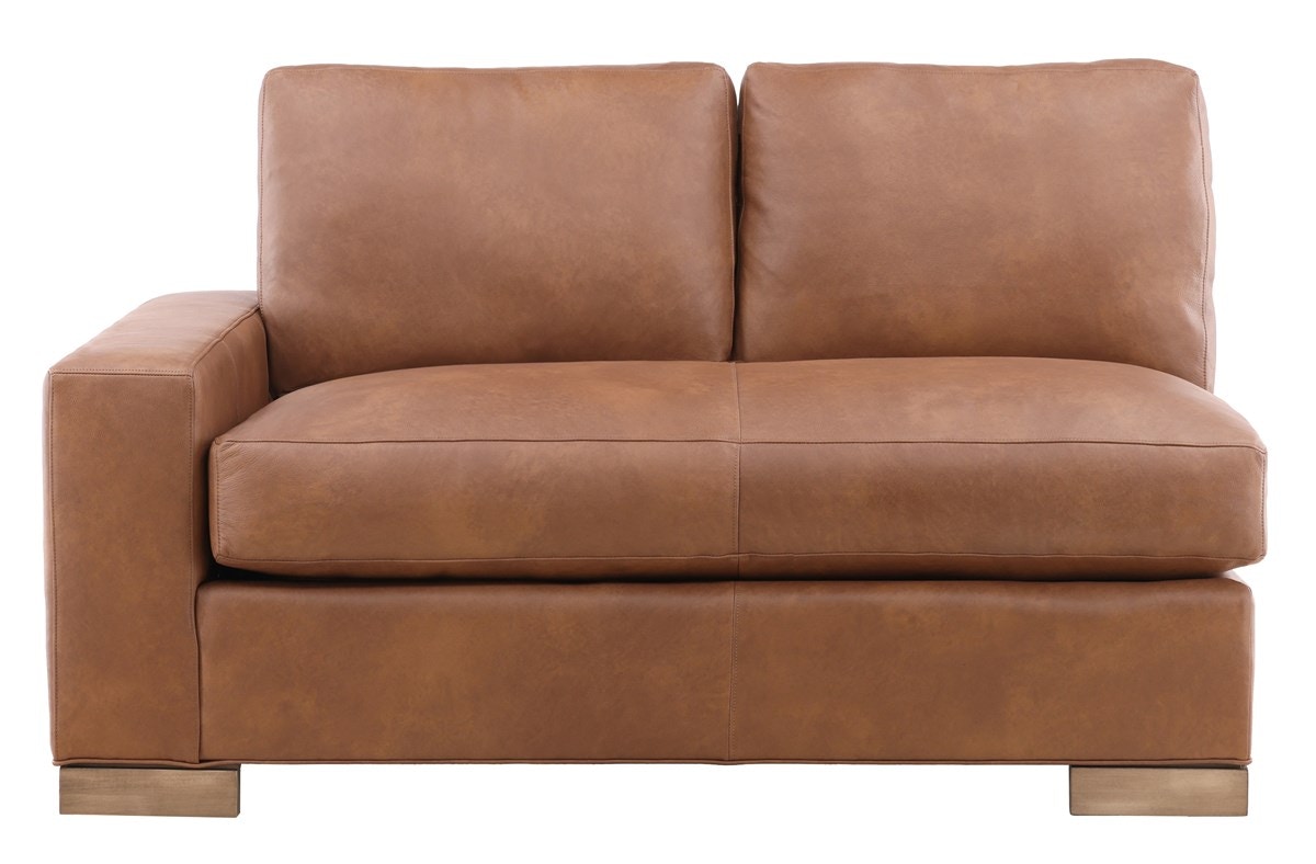 Vanguard Leather Armless Loveseat L674-ALS