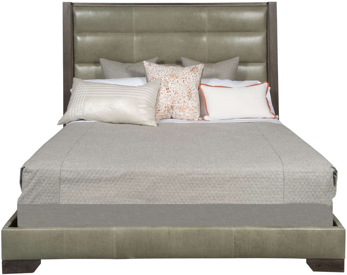 Vanguard Century Club Leather King Bed L9520K-PF