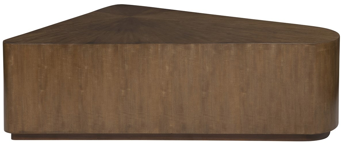 Vanguard Grove - Anegre Triangle Shaped Cocktail Table P130C1