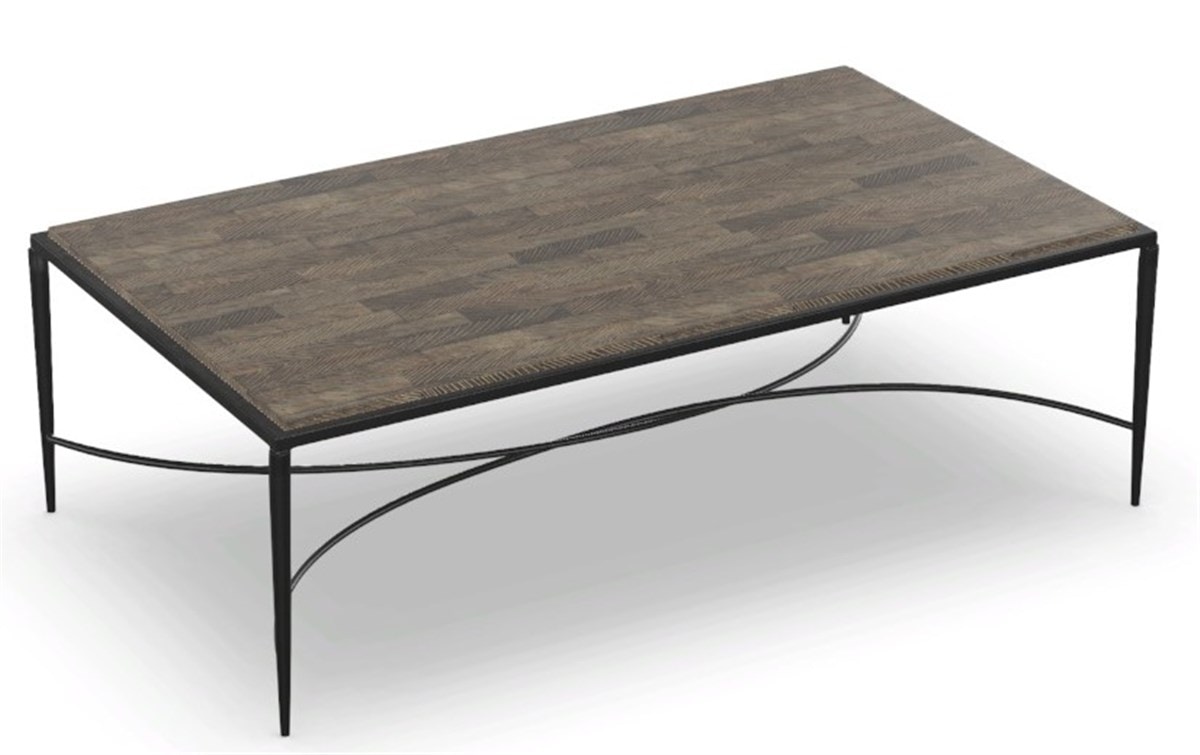 Vanguard Sabine Rec Cocktail Table /Coconut Fiber Top P660CRCT