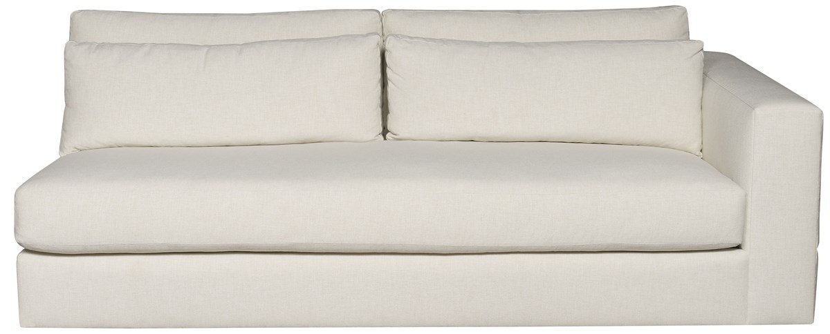 Vanguard Leone Right Arm Bench Seat Sofa V158-RA1