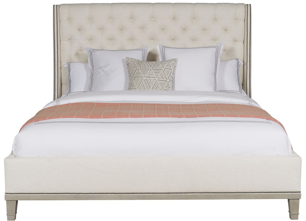 Vanguard Cleo King Bed Tannery & Loom Program T2W521K-HF