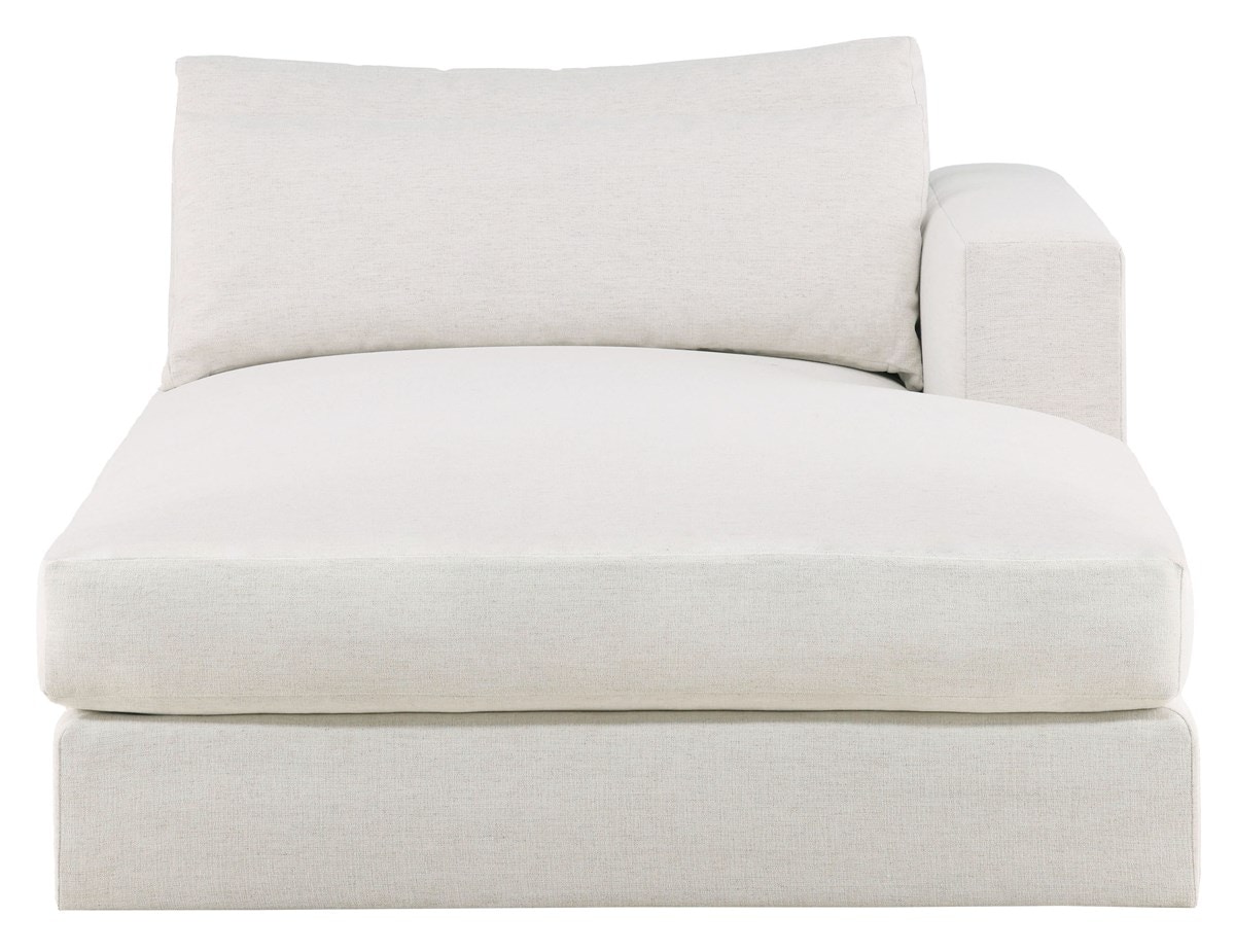 Vanguard Leone Stocked Right Arm Chaise Nomad Snow (Stocked) T3V158-RAH