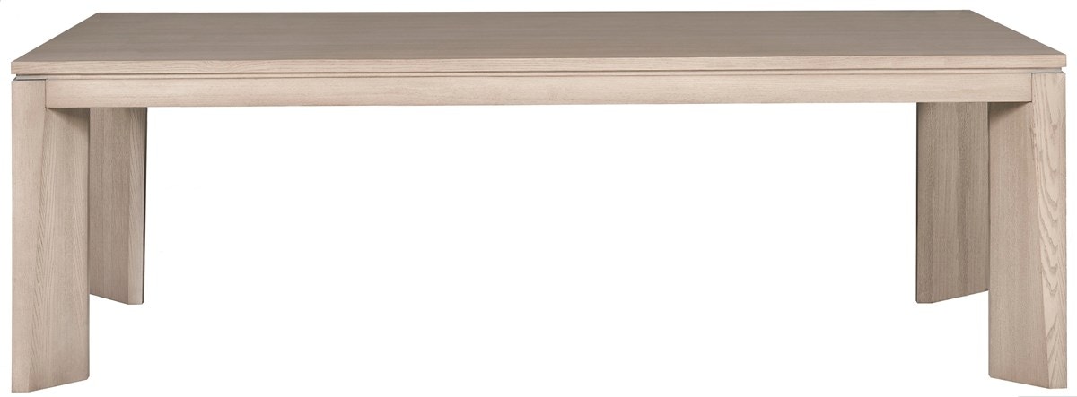 Vanguard Wedge Dining Table with Wedge Leg TA94LA06