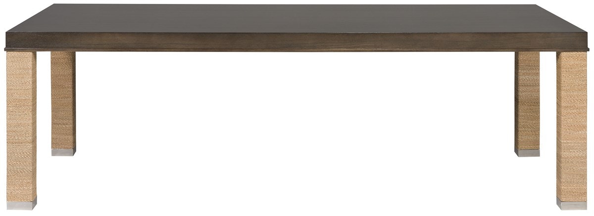 Vanguard Woven Dining Table with Lampakanay Leg TA94LL53