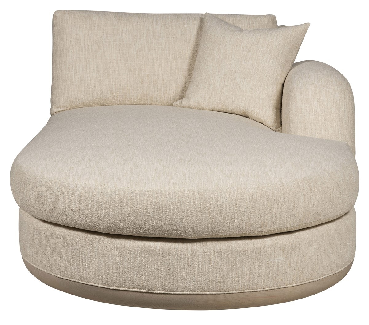 Vanguard Right Arm Curved Chaise V281-RCH