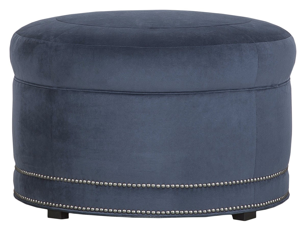 Vanguard Willis Round Ottoman V36D