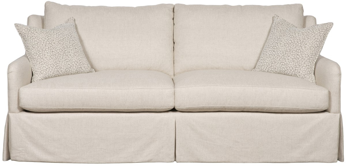 Vanguard Fisher Waterfall Skirt Mid Sofa V922W-MS
