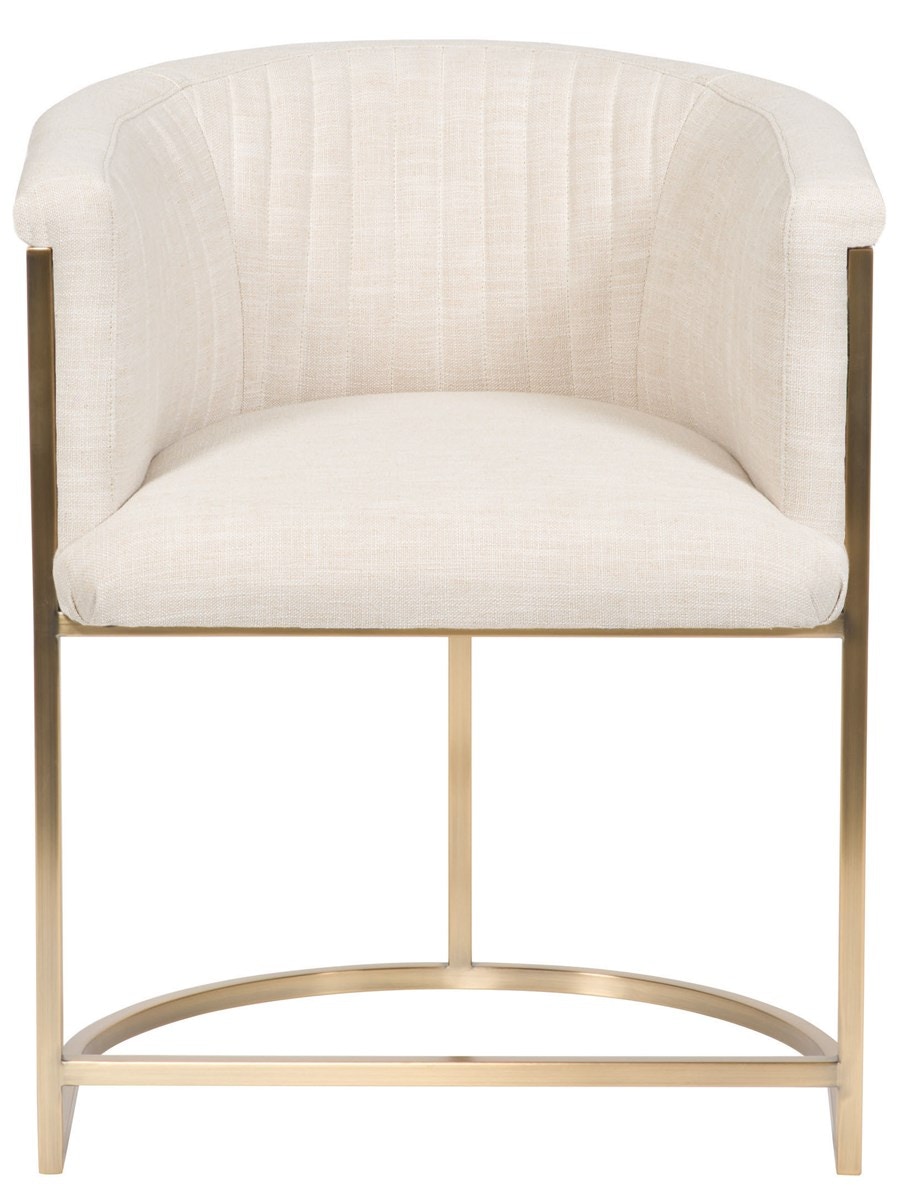 Vanguard Skye Channel Back Metal Frame Chair V962C-CH