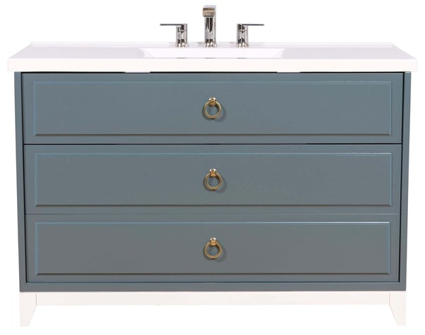 Vanguard VA08A Bathroom Stella Vanity With Tapered Leg