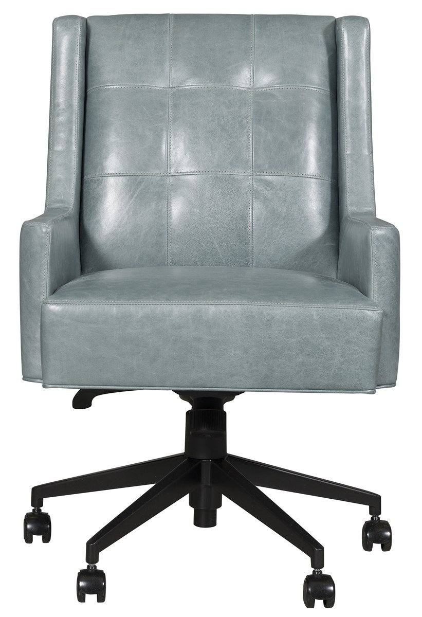 Vanguard Owen Leather Biscuit Tufted Desk Chair WL263B-DC