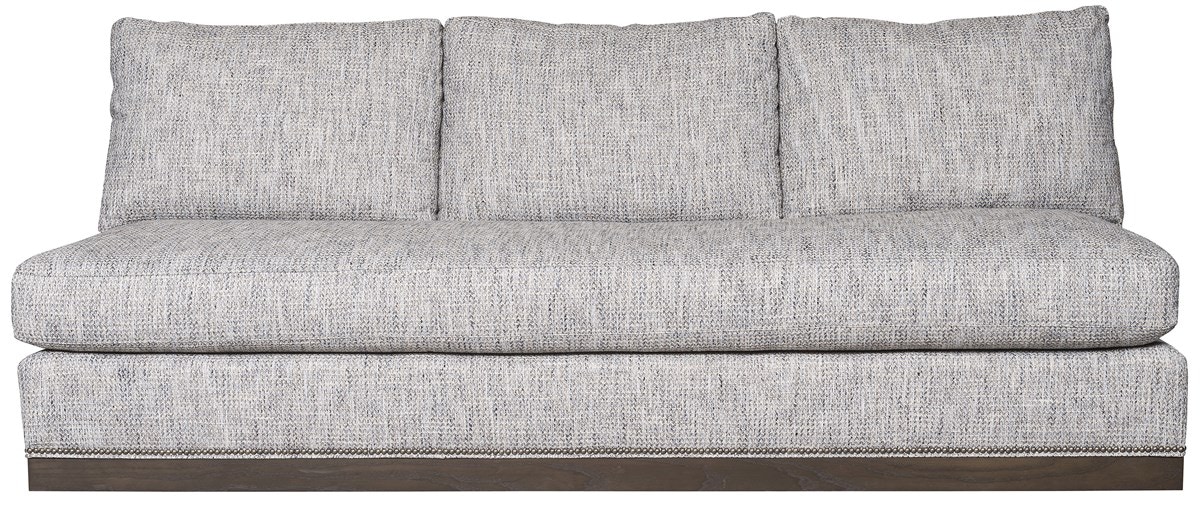 Vanguard Abingdon Bench Seat Free Standing Armless Sofa WZAS1O