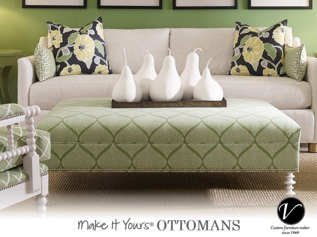 Vanguard Custom Ottomans Make-It-Yours-Ottomans
