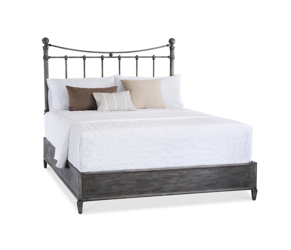 Wesley Allen 1046MS Bedroom Quati Metal Surround Bed