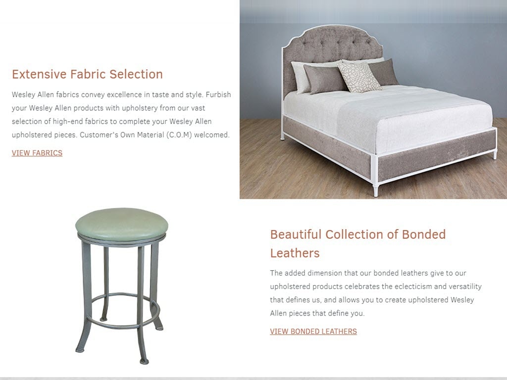 Quality metal furniture discount