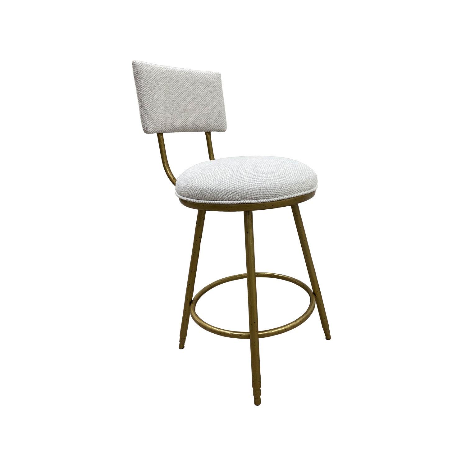 Wesley Allen Rei (hammered barstool) B265 S