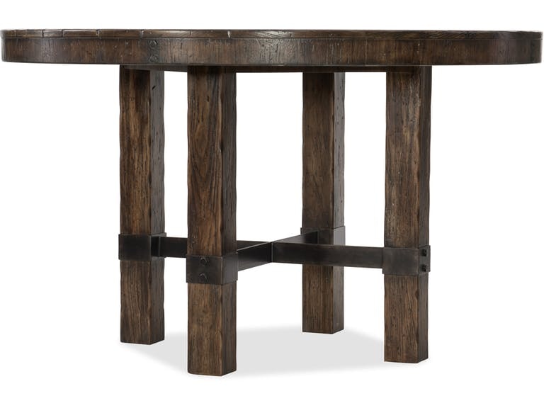  Roslyn County 60in Round Dining Table 1618-75201-DKW