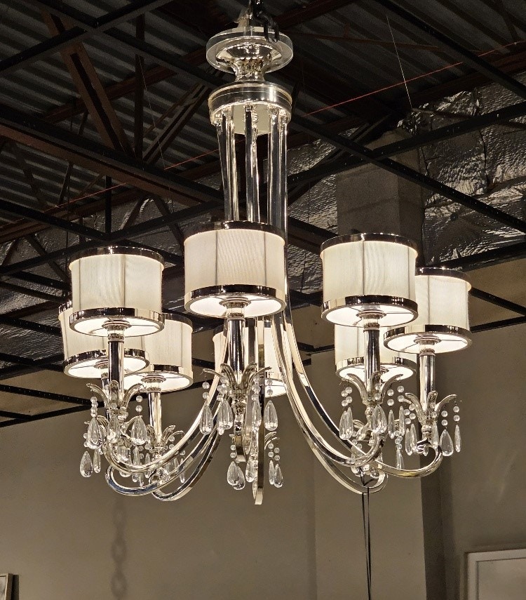  Eight Light Chandelier 6662