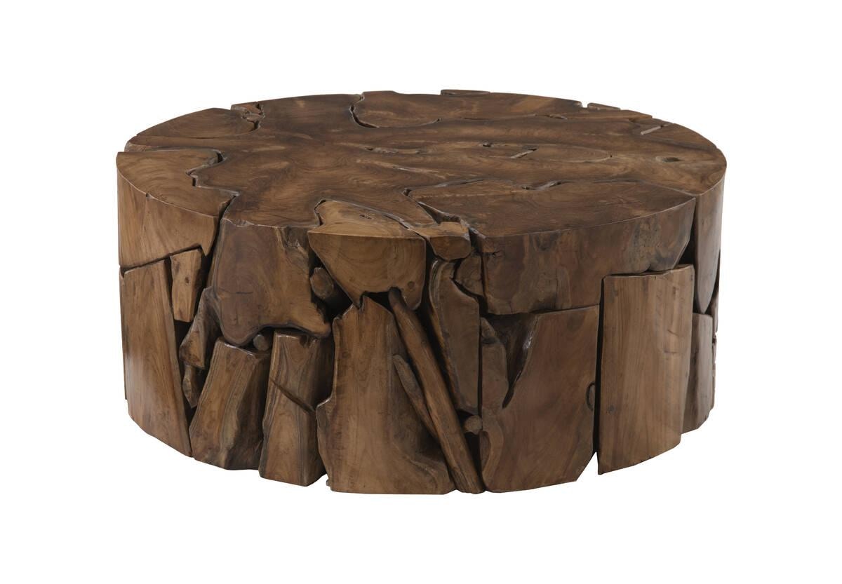 Round Teak Coffee Table 25VOD43