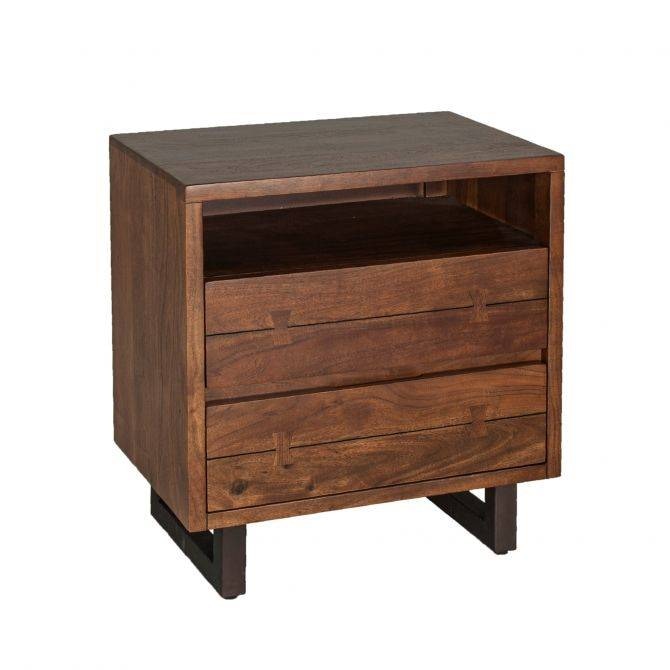 Aspen Two Drawer Nightstand F3S-424-21