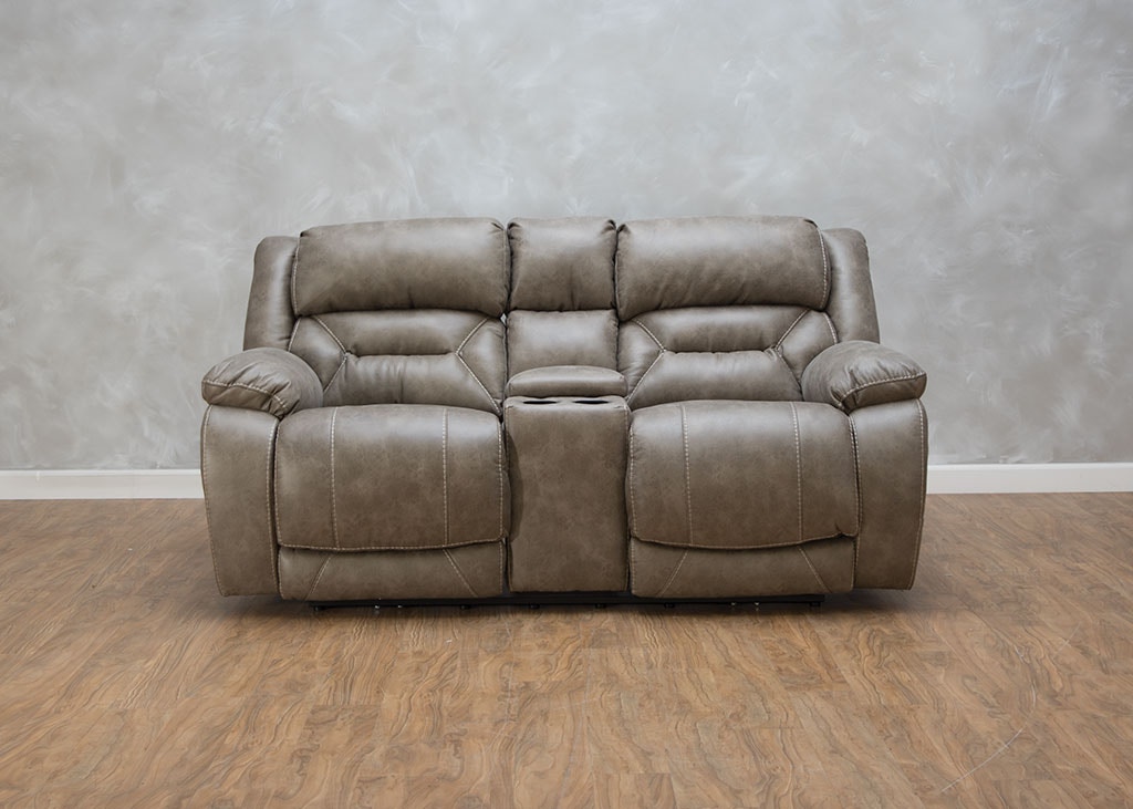 Homestretch Living Room Venture Power Reclining Loveseat With Power Headrest And Lumbar 544736