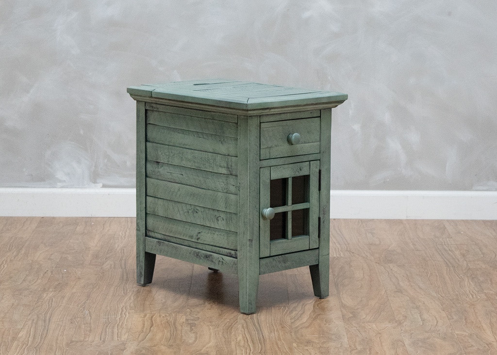 Bayside Power Chair Side Table Surfside