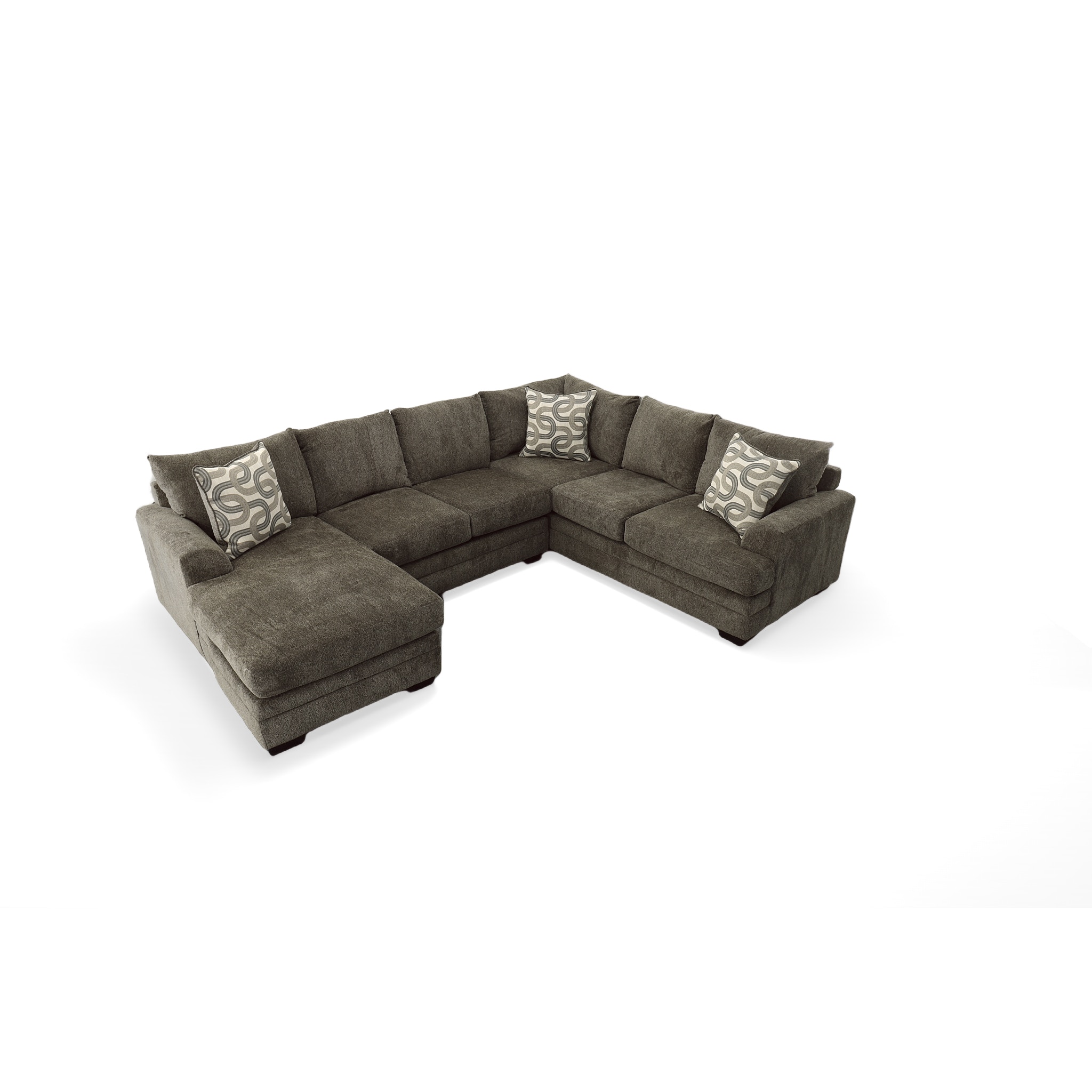 Behold Living Room BAILEY 2 PIECE SECTIONALCHARCOAL 35771 Kittle's