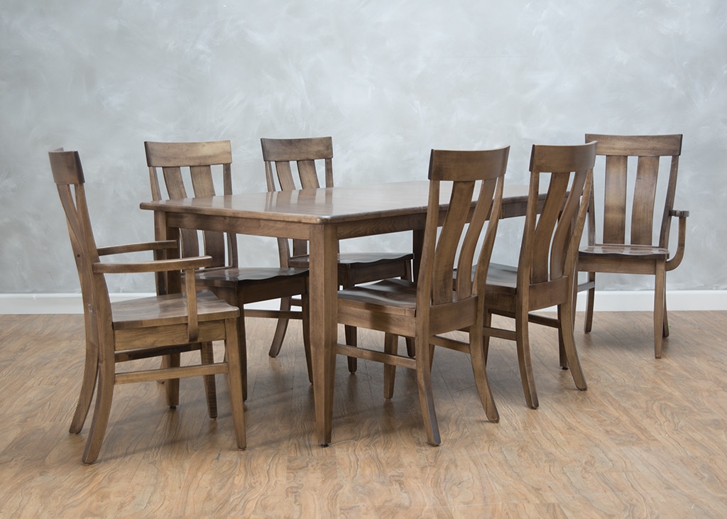 Daniel S Amish Dining Room Franklin Dining Table 554628 Kittle S