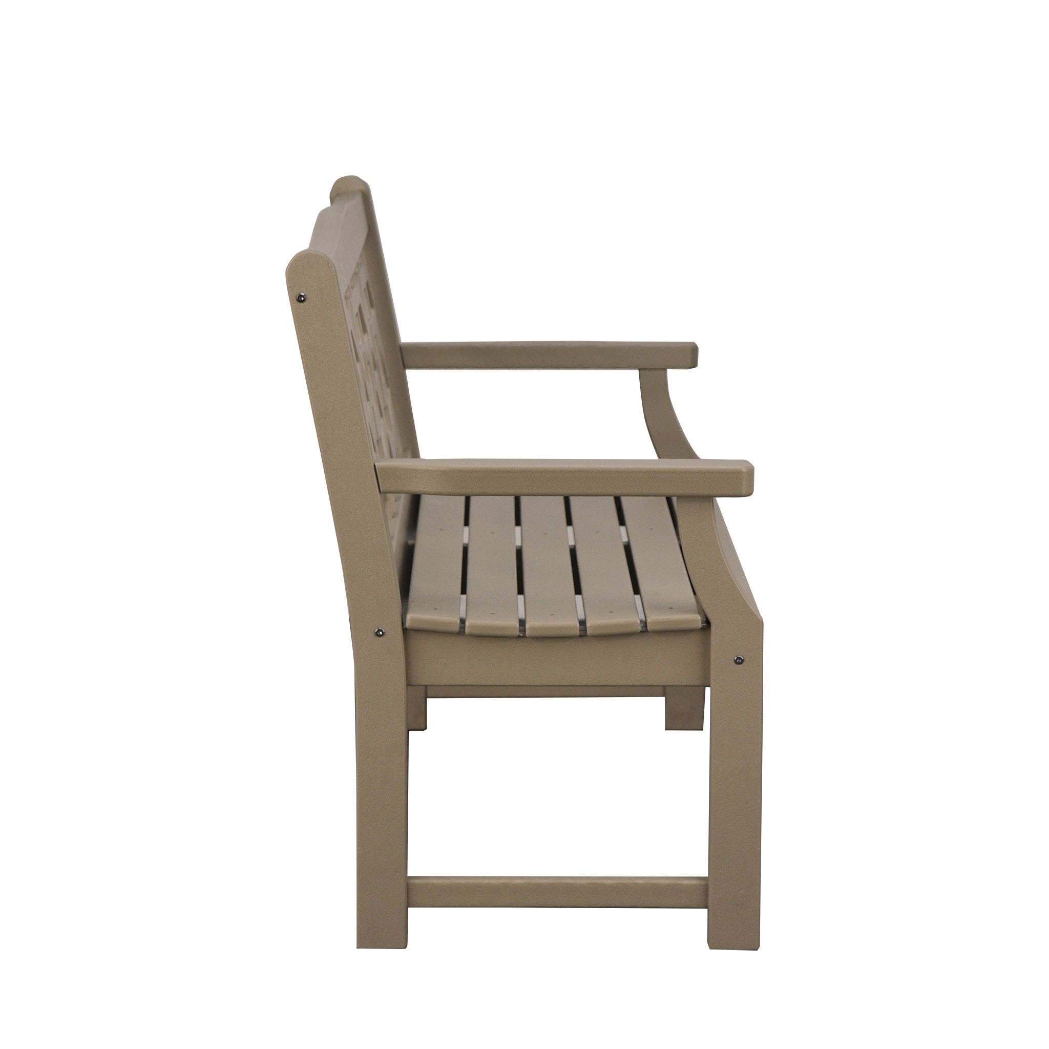 Polywood Outdoor Furniture CHINOISERIE GARDEN BENCH 41908