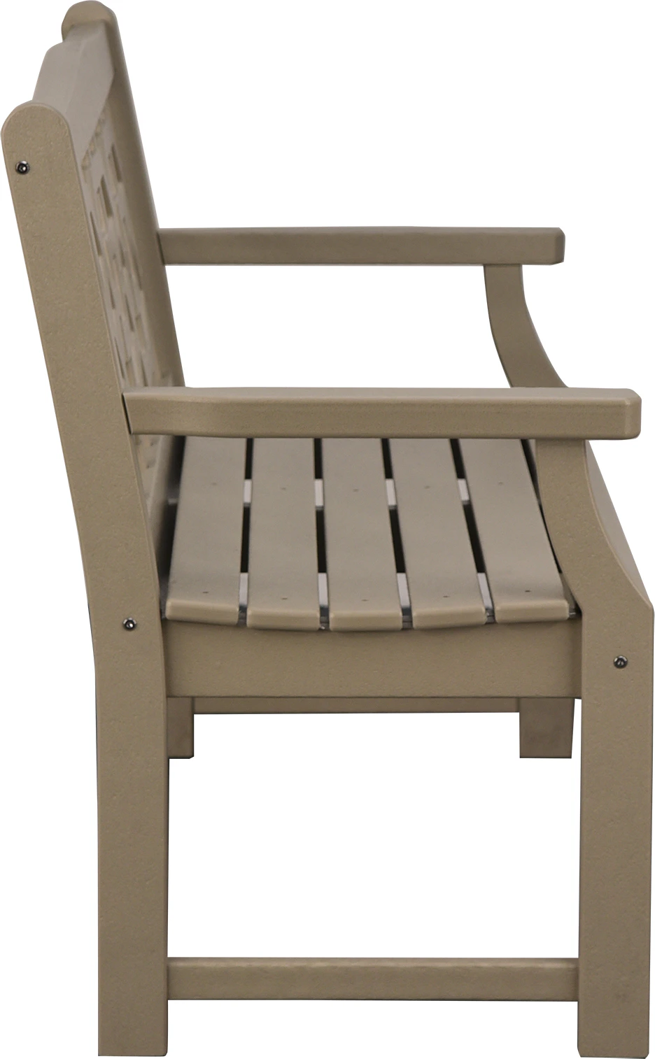 Polywood Outdoor Furniture CHINOISERIE GARDEN BENCH 41908