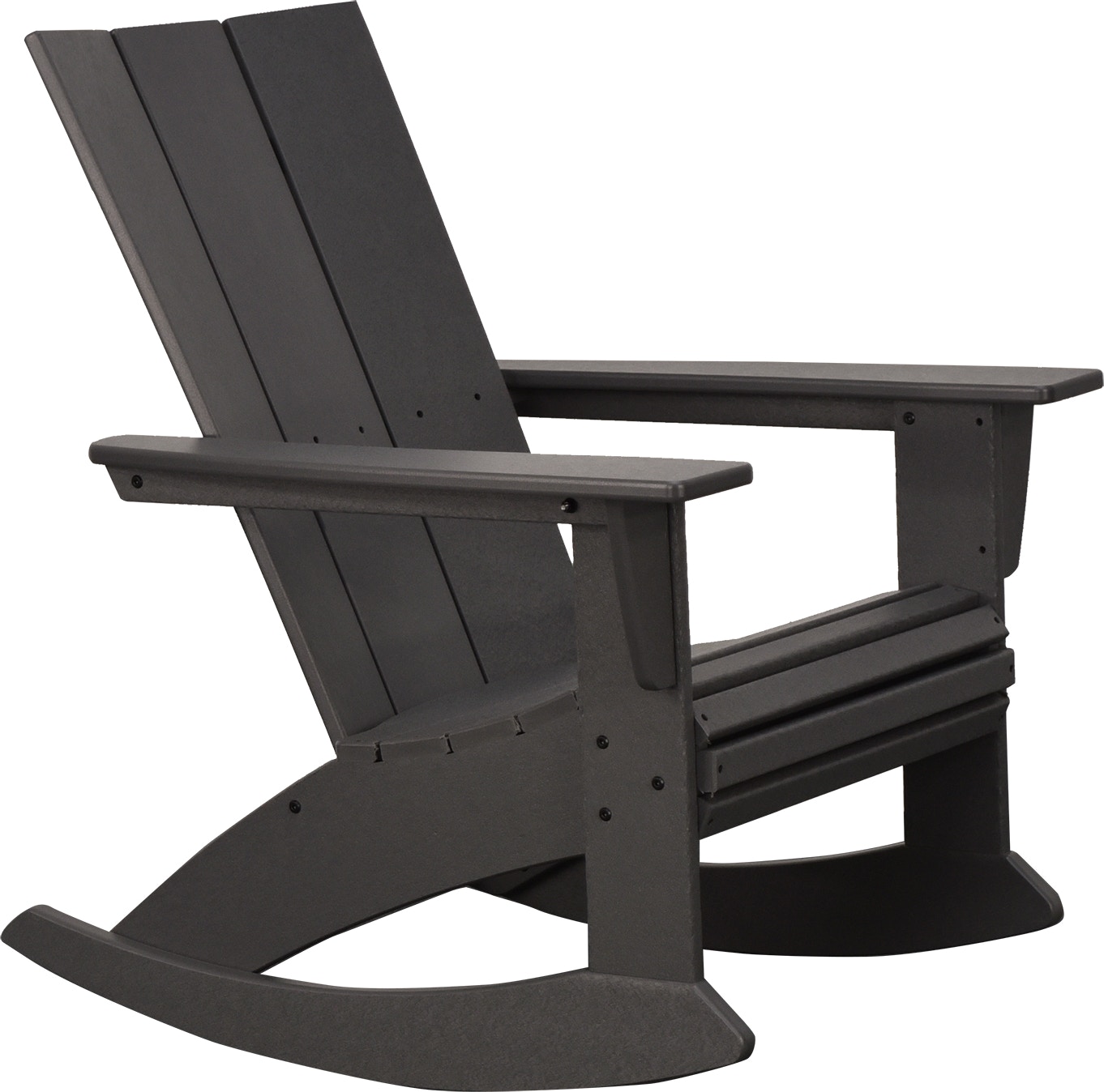 Curved Back Poly Wood Adirondack Chairs MODERN CURVE