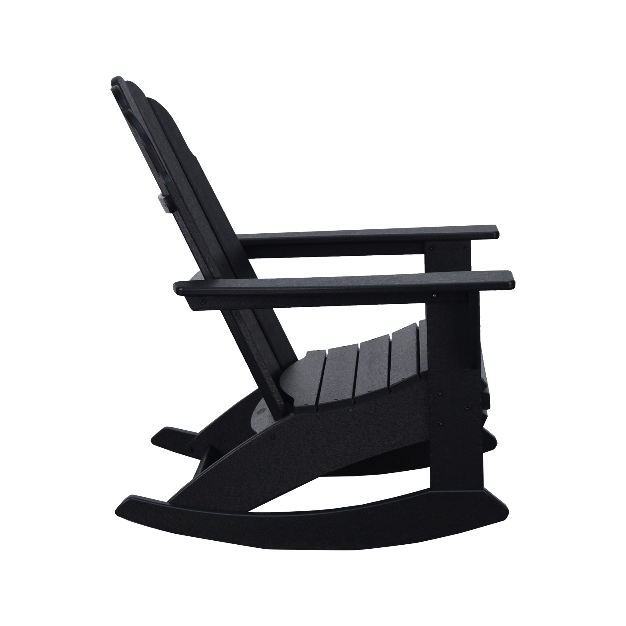 Polywood Outdoor Furniture VINEYARD CURVE BACK ADIRONDACK ROCKER 42001