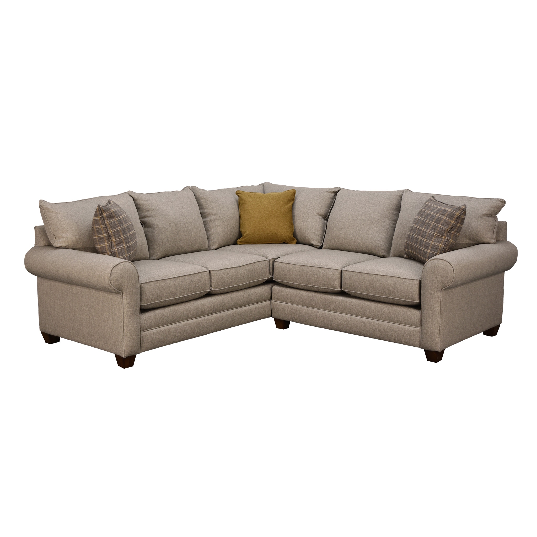 Bassett Living Room ALEXANDER 2 PC SECTIONAL 42075 Kittle's Furniture