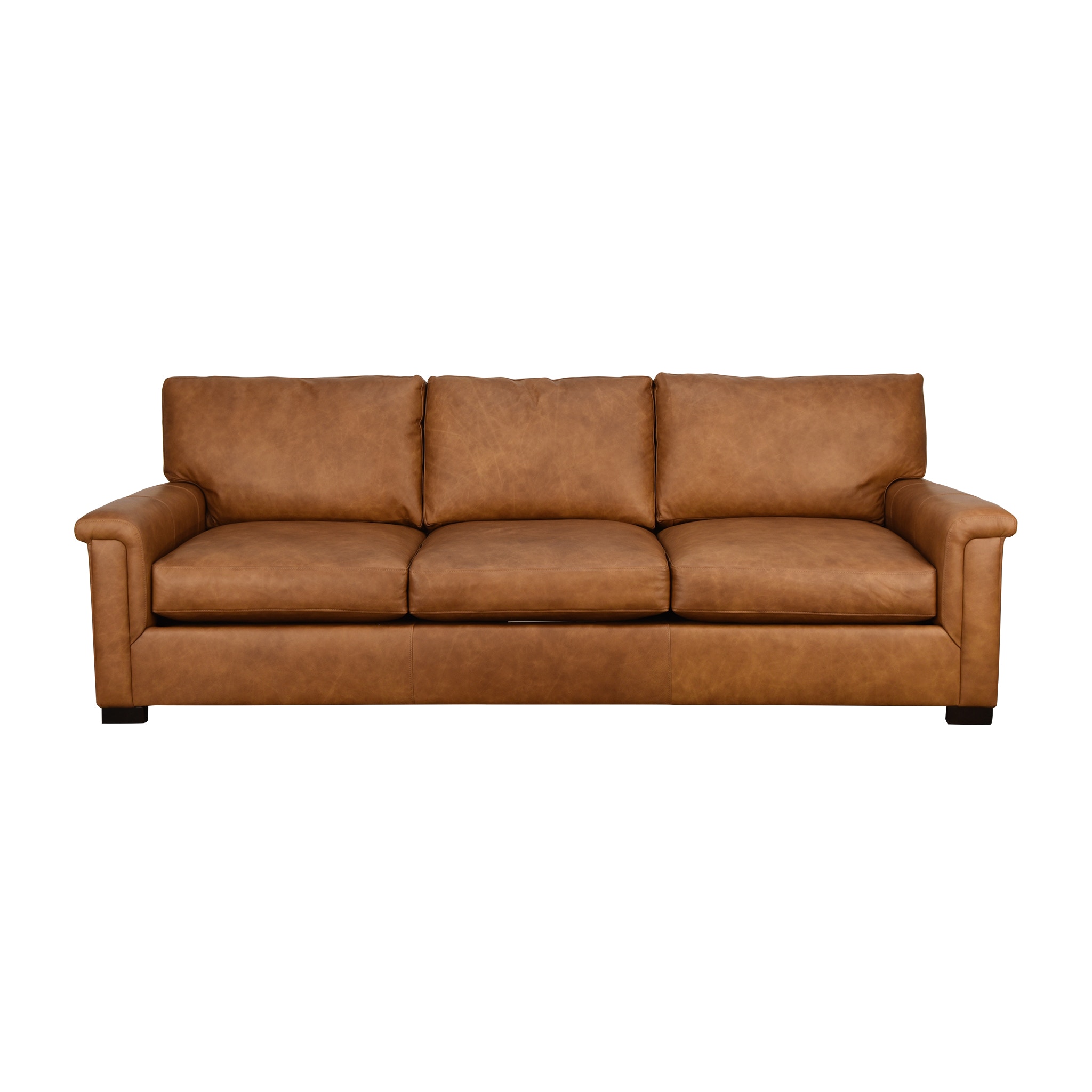 Max Home Living Room TELLURIDE LEATHER SOFA 44178 Kittle's Furniture